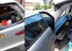 Și-a distrus mașina în fața polițiștilor, supărat că a rămas fără talon. Spectacol șocant oferit de un șofer din Neamț  - VIDEO