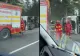 Un camion plin cu mere s-a răsturnat în Pasul Tihuța. Circulația în zonă se desfășoară alternativ