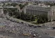 Protest FNSA la ușa guvernului, în Piața Victoriei. Ce revendicări au sindicaliștii din administrație