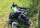 Accident teribil în Alba. O tânără motociclistă, luată cu elicopterul SMURD, după ce a căzut într-o râpă