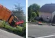 Accident rutier la Văleni, cu o maşină de gunoi implicată. Şoferul a murit după ce a sărit de la volan