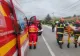 Accident rutier pe DN24. Impact puternic între un autoturism și o autoutilitară, soldat cu patru victime