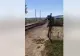Șofer neatent, la un pas de TRAGEDIE! A fost izbit în plin de tren, dar a scăpat fără nicio zgârietură VIDEO