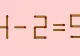 Testul IQ al zilei pentru cei mai isteți! În cât timp puteți corecta ecuația 4-2=9