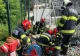 Clipe cumplite pentru un copil de patru ani. Băiatul a căzut într-un canal neacoperit aflat în parc