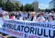 Protestul medicilor din Piața Victoriei: „În loc să avem grijă de pacienți, trebuie să ne asigurăm că funcționează căldura sau curentul și că avem bani ca să achităm facturile”