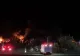 Incendiu de proporții lângă Capitală. A ars un depozit de vopseluri și solvenți inflamabili