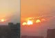 Fenomen bizar observat pe cer: 7 sori și-au făcut apariția - VIDEO