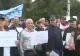 Pensionarii siderurgiști, revoltă după marea recalculare: zeci de oameni au ieșit miercuri în stradă