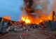 Incendiu violent în zona Viile Sibiului: mai multe deșeuri au luat foc! A fost transmis un mesaj RO-Alert
