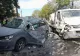 Accident grav, în Fundeni: impact nimicitor între 4 mașini. Mormane de fiare pe șosea, trafic îngreunat: două victime - FOTO