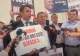 Protest în Parlament. Reziștii sunt împotriva legii care îi permite lui Iohannis să devină senator