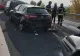 Carambol cu 4 mașini pe A1: o femeie a rămas înacrcerată. Intervenție contracronometru a salvatorilor