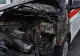 Ambulanță cuprinsă de flăcări, în Huși. Mașina era la încărcat. Nu au fost victime