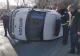 Accident rutier în București. O autospecială a poliției care transporta doi deținuți a fost spulberată de o altă mașină