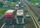Autostrada A1, pe sensul spre București, blocată. Se fac lucrări