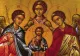 Sărbătoare 8 noiembrie. Creştinii îi sărbătoresc pe Sfinţii Arhangheli Mihail şi Gavril, păzitorii oamenilor de la naştere şi până la moarte. Cruce roșie