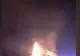 Trafic blocat pe DN1, între Predeal și Azuga. Un camion a luat foc - VIDEO