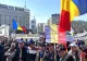 Protest uriaș în fața Guvernului, din cauza pensiilor și salariilor, în plin scandal al alegerilor