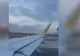 Clipe de groază în avion. Motorul a luat FOC la decolare