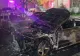 Incendiu de proporții în Arad. Opt mașini au ars - ce a declanșat focul
