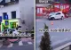 Accident rutier TERIFIANT în România, chiar în ziua de Crăciun. Trei polițiști au fost spulberați de un șofer ce conducea un Porsche