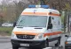 Accident pe DN 25: O ambulanță a fost implicată în coliziune