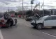 Accident în municipiul Piatra Neamț. O autospecială neinscripționată a Poliției a intrat în coliziune cu un autoturism