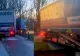 VIDEO - Un șofer român de tir a făcut praf un podeț pentru biciclete în Olanda. A făcut manevre nefericite, lăsând în urmă haos și distrugere