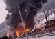 INCENDIU puternic la un depozit de cauciucuri din județul Suceava! Flăcările și fumul, vizibile la kilometri distanță: a fost emis RO-Alert