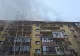 INCENDIU violent, cu degajări mari de fum, la mansarda unui bloc din Chiajna. ISU intervine în forță - 10 autospeciale, trimise la fața locului VIDEO