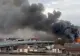 Incendiu violent la un depozit din Sibiu. Autoritățile au emis mesaj RO-Alert  - FOTO/VIDEO