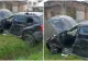 Accident grav în Argeș! Două mașini s-au ciocnit violent. Femeie, blocată între fiarele contorsonate 