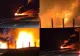 Trafic blocat pe autostrada A1. Un TIR a luat foc în apropiere de localitatea Margina din judeţul Timiş