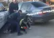 Incident șocant în Alexandria. Un minor a intrat cu mașina în autoturismul poliției, iar intervenția mascaților a fost îngreunată de martorii la incident - VIDEO