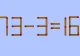 Testul IQ de miercuri! Doar românii deștepți pot corecta ecuația 73-3=16