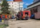 Panică într-un bloc din Suceava. Un incendiu violent a izbucnit într-un apartament situat la etajul 4 