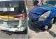 Ambulanță lovită în plin, lângă Spitalul Militar din Pitești. O persoană a fost preluată de medicii SMURD