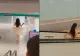Scenă șocantă într-un mall din Constanța. O tânără goală-pușcă a alergat prin fața a zeci de clienți - VIDEO