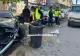 Carambol într-o parcare din Suceava: șapte mașini avariate după ce șoferul a adormit și a intrat cu o camionetă în plin