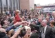 Mai 1987, prima vizită a lui Mihail Gorbaciov în România. Oamenii s-au călcat în picioare la Piața Sudului ca să-l vadă pe cel care-i putea scăpa de Ceaușescu