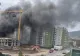 INCENDIU puternic, cu degajări mari de fum pe un șantier din Brașov. Oamenii, avertizați de pompieri să își închidă ferestrele