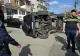 Soțul vicepreședintei Curții de Apel București s-a răsturnat cu bolidul pe o stradă din București. Se pare că a consumat droguri