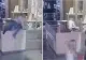 Atac BRUTAL  într-un mall din Timișoara. O vânzătoare, lovită de un bărbat mascat. Agentul de pază a luat-o la fugă - VIDEO
