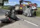 Accident rutier între un utilaj agricol și un autoturism. Ambii șoferi au fost răniți