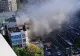 Incendiu de proporții în București, în zona unui centru comercial de la pasajul Lujerului. Intervenție masivă a pompierilor - FOTO/VIDEO