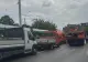 Coliziune între două tramvaie, în Capitală! Două persoane au fost rănite: trafic perturbat