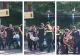 Scandal violent în centrul Bucureștiului: bărbat imobilizat de polițiști după ce și-a agresat soția în plină stradă