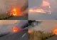 Mașină mistuită de flăcări în urma unui accident provocat de un șofer beat. Bărbatul avea o alcoolemie uriașă