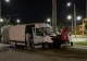 Microbuzul cu echipamente pentru Ziua Timișoarei, furat de un minor: tânărul a intrat cu mașina într-un stâlp